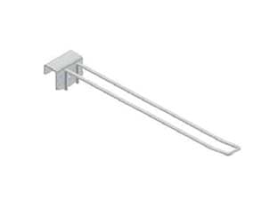Gancio in Filo Cromato Doppio per Barre Universali Ø 5 mm MMX300 l 5 Pezzi - 2