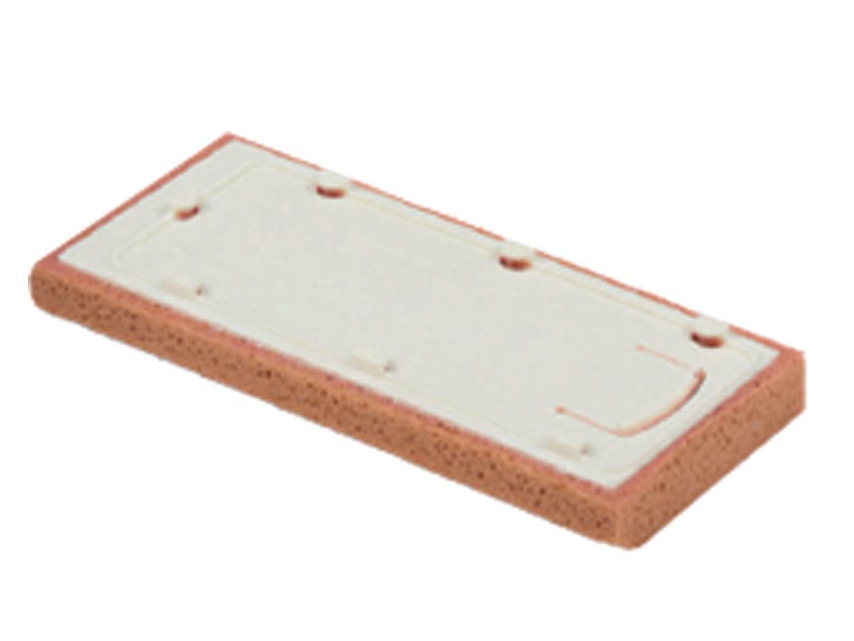Ricambio Frattone Spugna Avana con Attacco Rapido ART.217RIC 13 CMX30X3H - 2