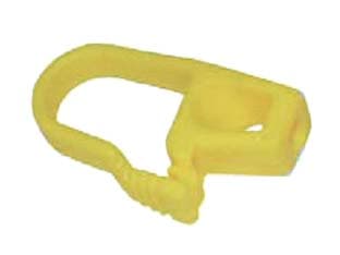 Gancio Sicurfix in PVC per Corda Elastica 15 MMX35X70H 50 Pezzi - 2