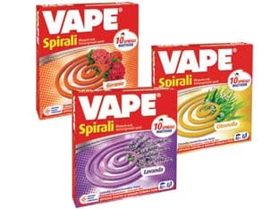 Spirale Anti Zanzare Fragranze Assortite in Confez. da PZ.10 Vape 24 Pezzi - 2