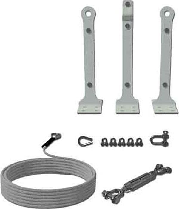 Kit Linee Vita Base Due Pendenze Fune 8 m - 2