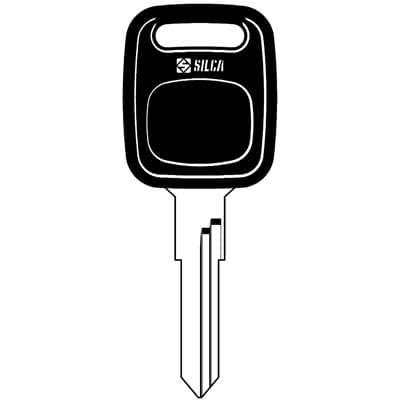 Chiave Auto Audi HU49BP Silca Acciaio Nichelato 5 Pezzi - 2