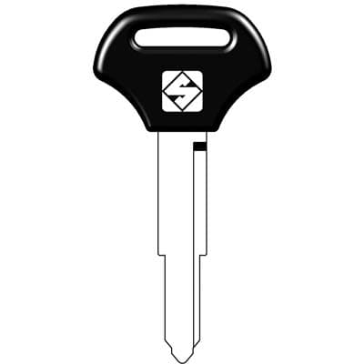 Chiave Auto Kawasaki KW16CP Silca Acciaio Nichelato 5 Pezzi - 2