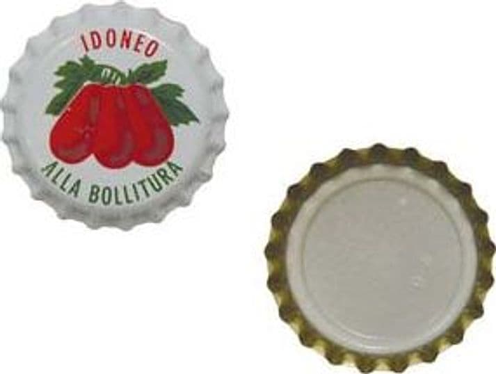 Tappo a Corona Pomodoro Ø 26,5 mm in Busta da PZ.100 20 Busta - 2