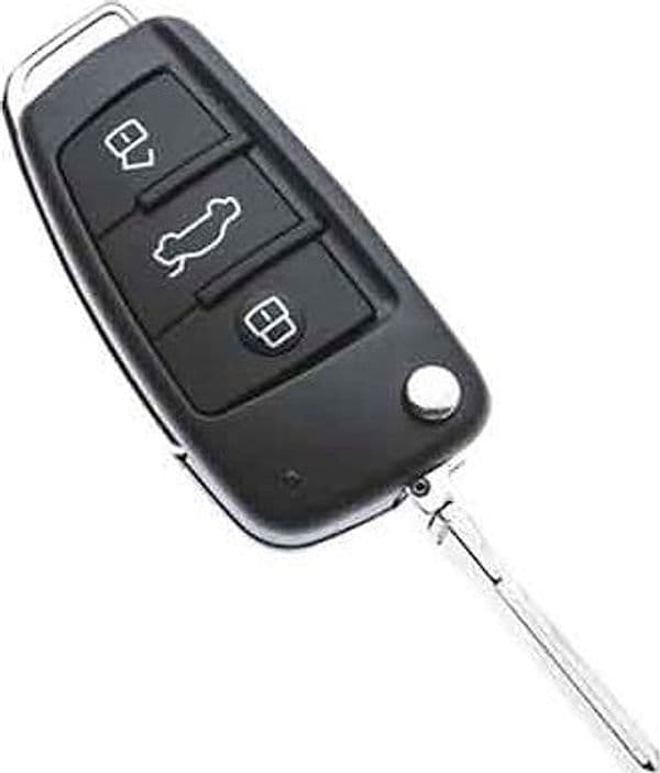 Guscio per Chiave Auto Audi HU66ARS8 3 Bottoni - 2