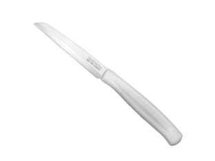 Coltello Dinamik Verdura Bianco Bianco, Lunghezza Lama 8,5 cm 2 Blister - 2