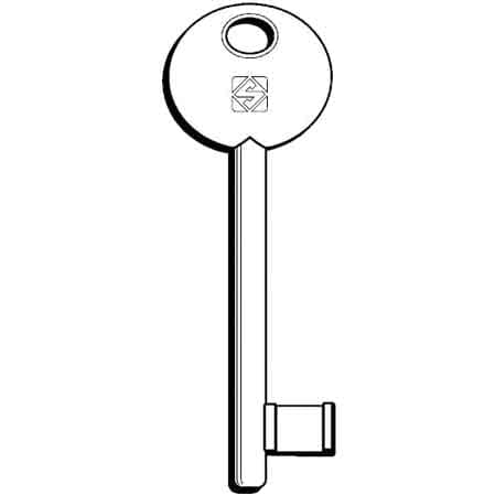 Chiave Tipo Patent Ottone 6P2D Silca Passepartout 5 Pezzi - 2