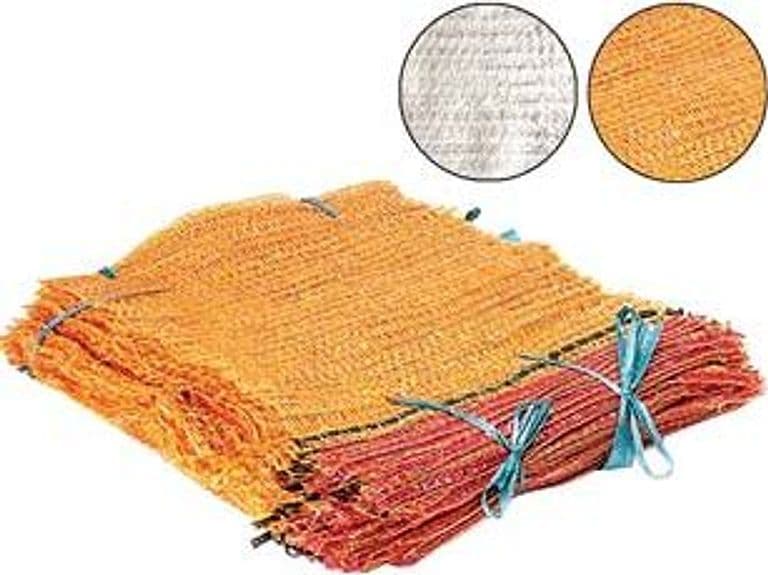 Sacco Raschel in Rete Portata Fino a 5 Kg, 35 CMX50, Bianco 100 Pezzi - 2