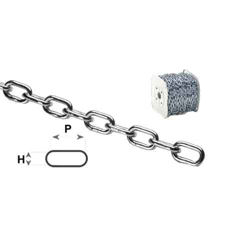 Catena Genovese su Bobina N°24 (65 mm) Catenificio Rigamonti Pxh 305 x 115 - 2