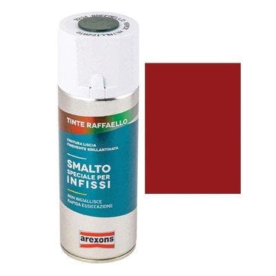 Smalto Spray Tinta Raffaello Arexons 3203 Rosso Metallizzato 400 ml 6 Pezzi - 2