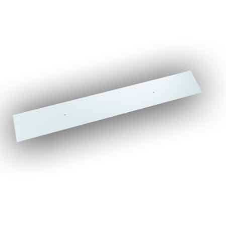 Battisedia con Foro 1000 x 100 mm Spessore 2 mm - 2