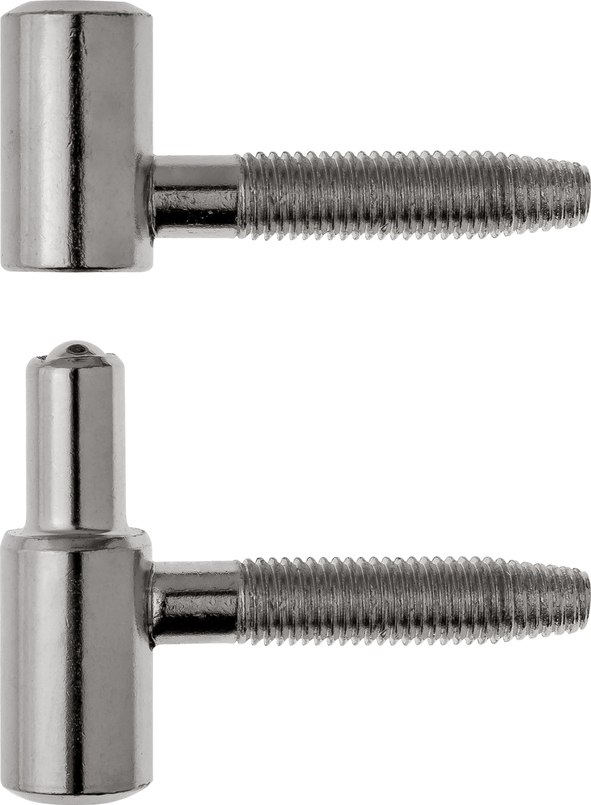 Cerniera Anuba Acciaio Nichelato Ø 14 mm 75 Pezzi - 2