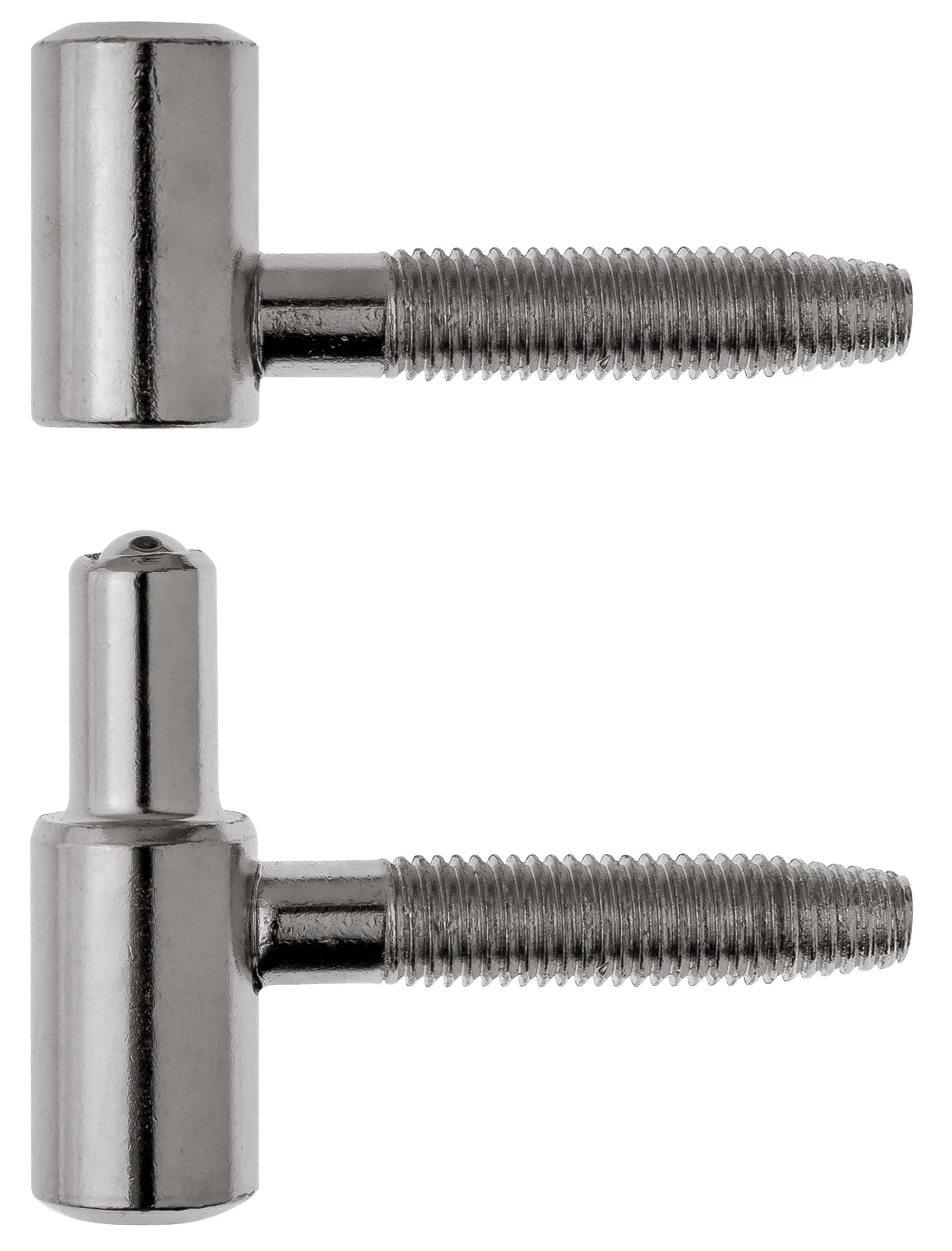 Cerniera Anuba Acciaio Nichelato Ø 14 mm 75 Pezzi - 2