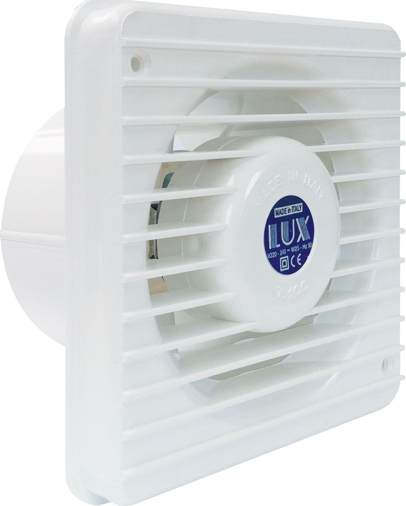 Aspiratore Elettrico LUX101C a Muro 15W Ø 120 mm - 2