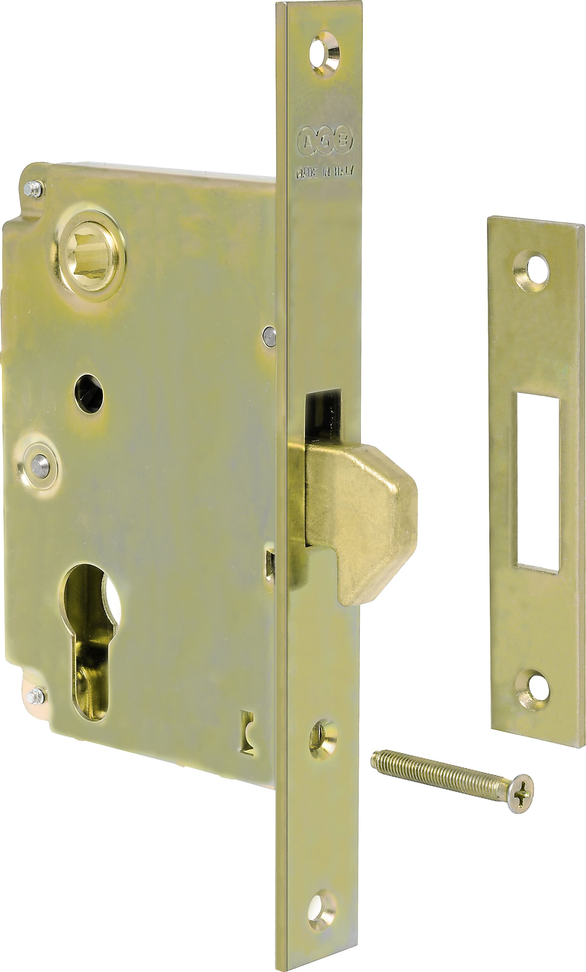 Serratura a Gancio Agb B910 S Cilindro 60 mm Alban Giacomo