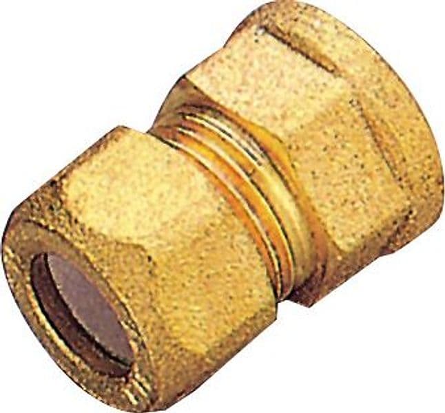 Raccordo Ottone Diritto Bicono F Gas 12 x 1/2 Pes Pl Tiemme - 2