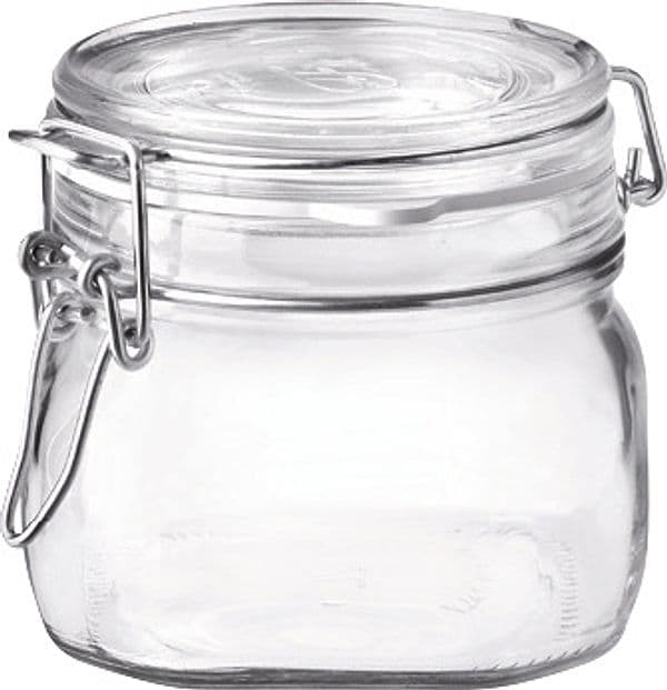 Barattolo Ermetico Bormioli 0,5 l 6 Pezzi - 2