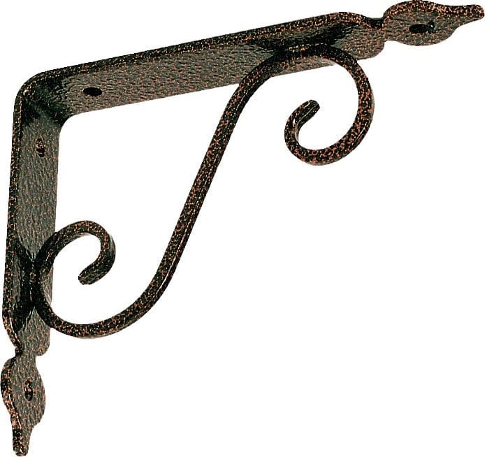 Reggimensola Ferro Battuto Rame An 150 x 110 mm* 10 Pezzi - 2