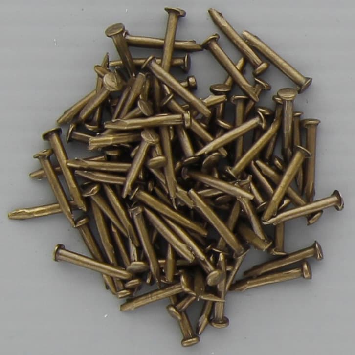 Sc Chiodi Tb 1,5 x 12 Ferro Bronzato * 5 Confezioni da 100 Pezzi - 2