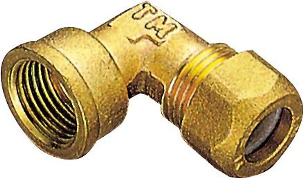 Pl Gomito Ottone Bicono F Gas 10 x 1/2 Pes Tiemme - 2