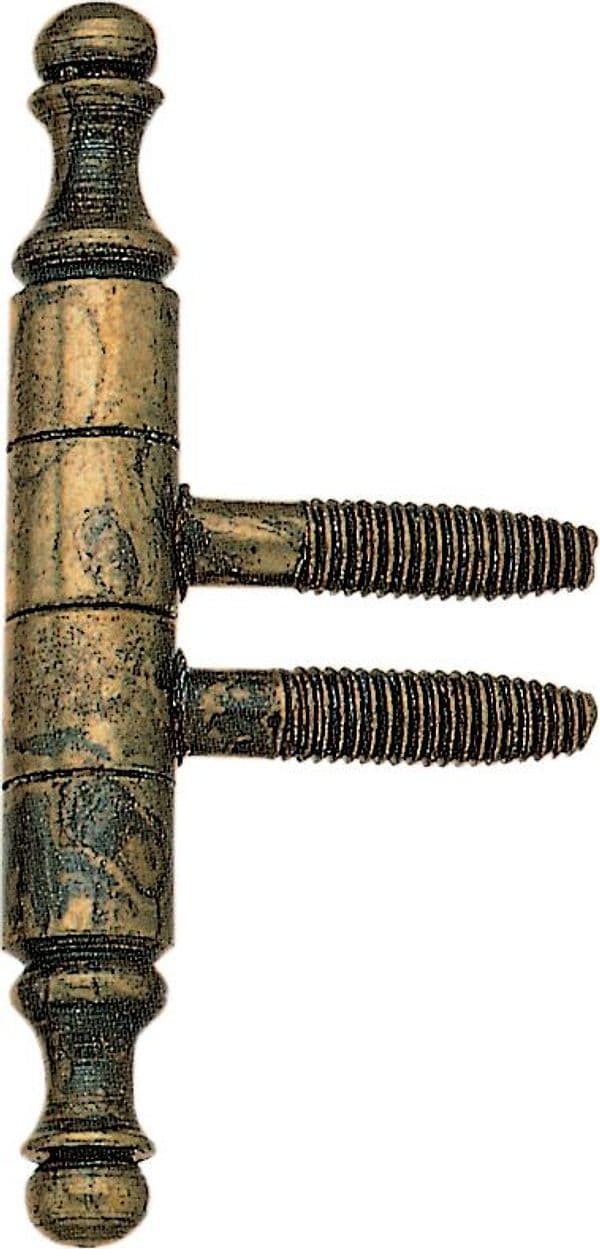 Cerniera Anuba 48103.07 Ottone Anticato 6 Blister Bl 2 Pezzi - 2