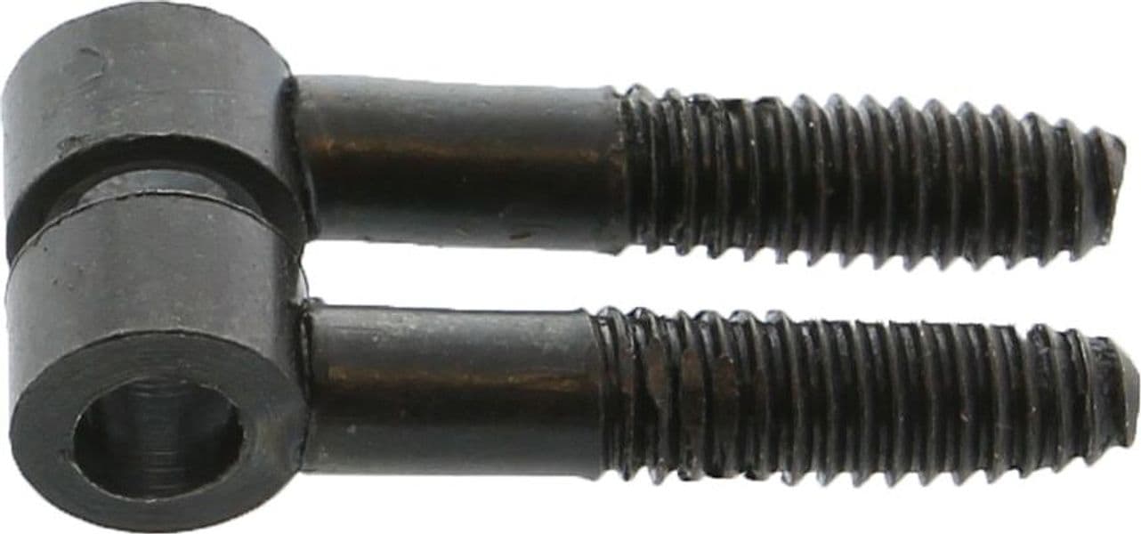 Cerniera Anuba 48098.12 Ferro Brunito 5 Blister Bl 2 Pezzi - 2