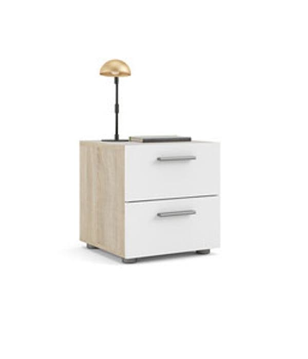 Kit Comodino 2 Cassetti 40 x 40 x 42 Pepe - 2