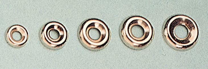 Orli Sottovite Acciaio Nichelato 16 mm 10,0 Centinaia - 2