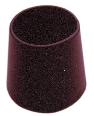 Sottosedia a Goccia Nero per Tubo 30 mm** 75 Pezzi - 2