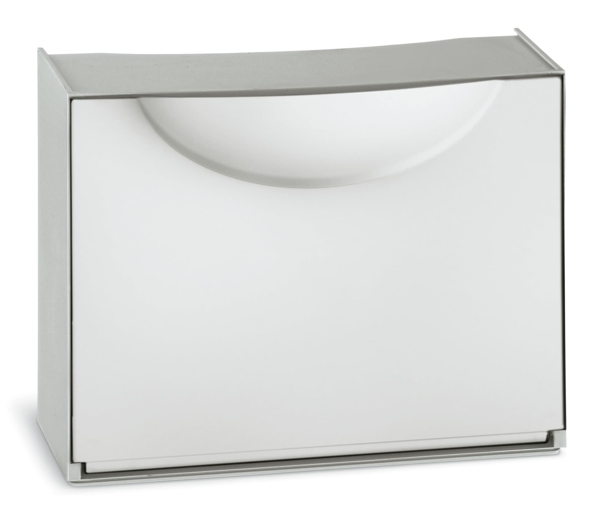 Scarpiera Componibile Modulare 51 x 19XH39 Cm Bco 7 Pezzi - 2
