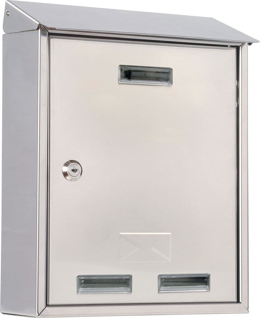 Cassetta Postale con Tetto 3100X INOX 25 x 10 x 30 cm - 2