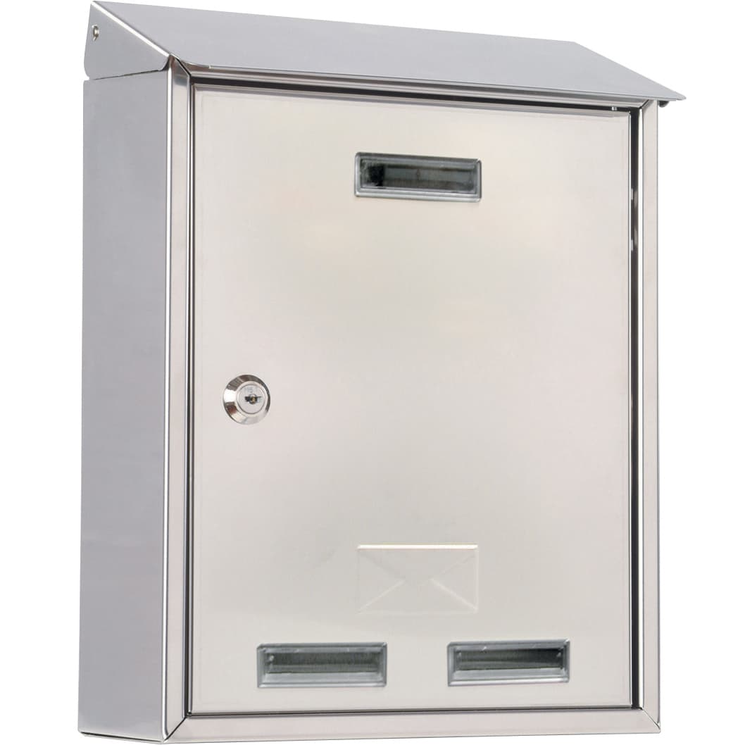 Cassetta Postale con Tetto 3100X INOX 25 x 10 x 30 cm - 2