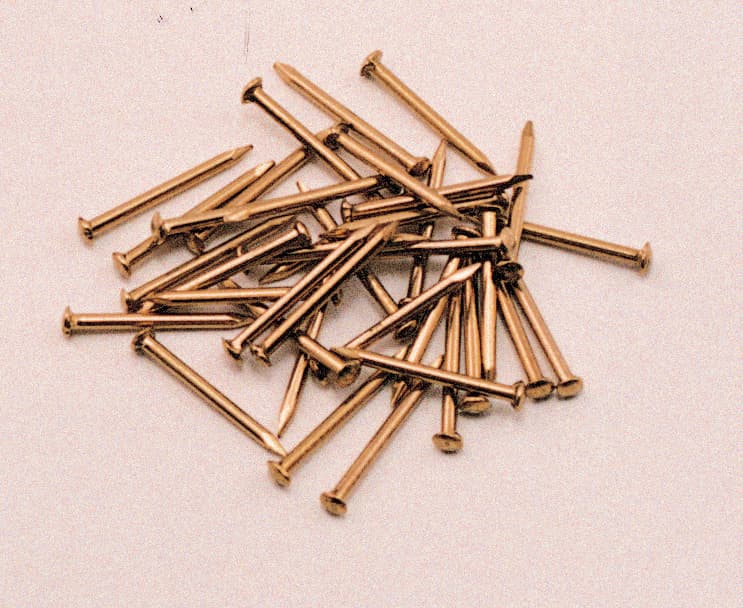 Sc Punte Testa Bombata Ottone 1,8 x 25 mm 60 g* Cbd di Borghetti 10 Pezzi - 2