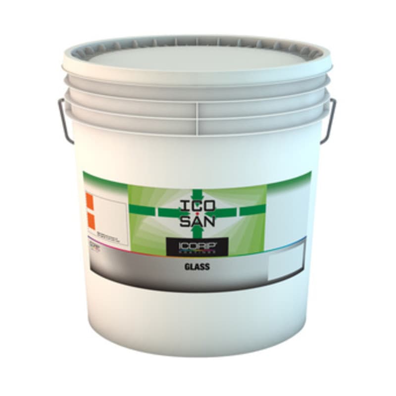 Idropittura Icosan Glass Bk Bianco 0,750 l Colorificio I.co.ri.p - 2