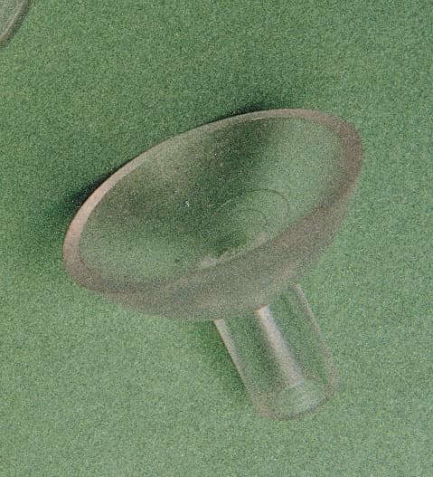 Sc Ventosa con Gambo Ø 15 mm Trasparente 5 Confezioni da 10 Pezzi - 2