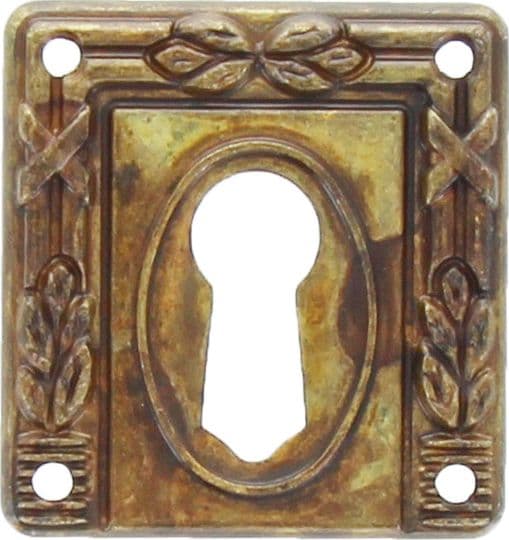 Bl Bocchetta 30060 33 x 55 mm Ottone Anticato 5 Blister 2 Pezzi - 2