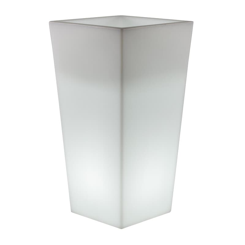 Vaso Solare Melisa LED 30 x 30XH60 Cm Rgb con Telecom - 2