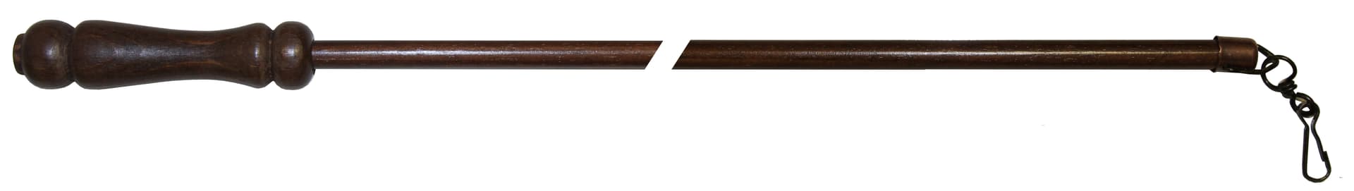 Frusta in Legno per Tenda 125 cm Ciliegio - 2