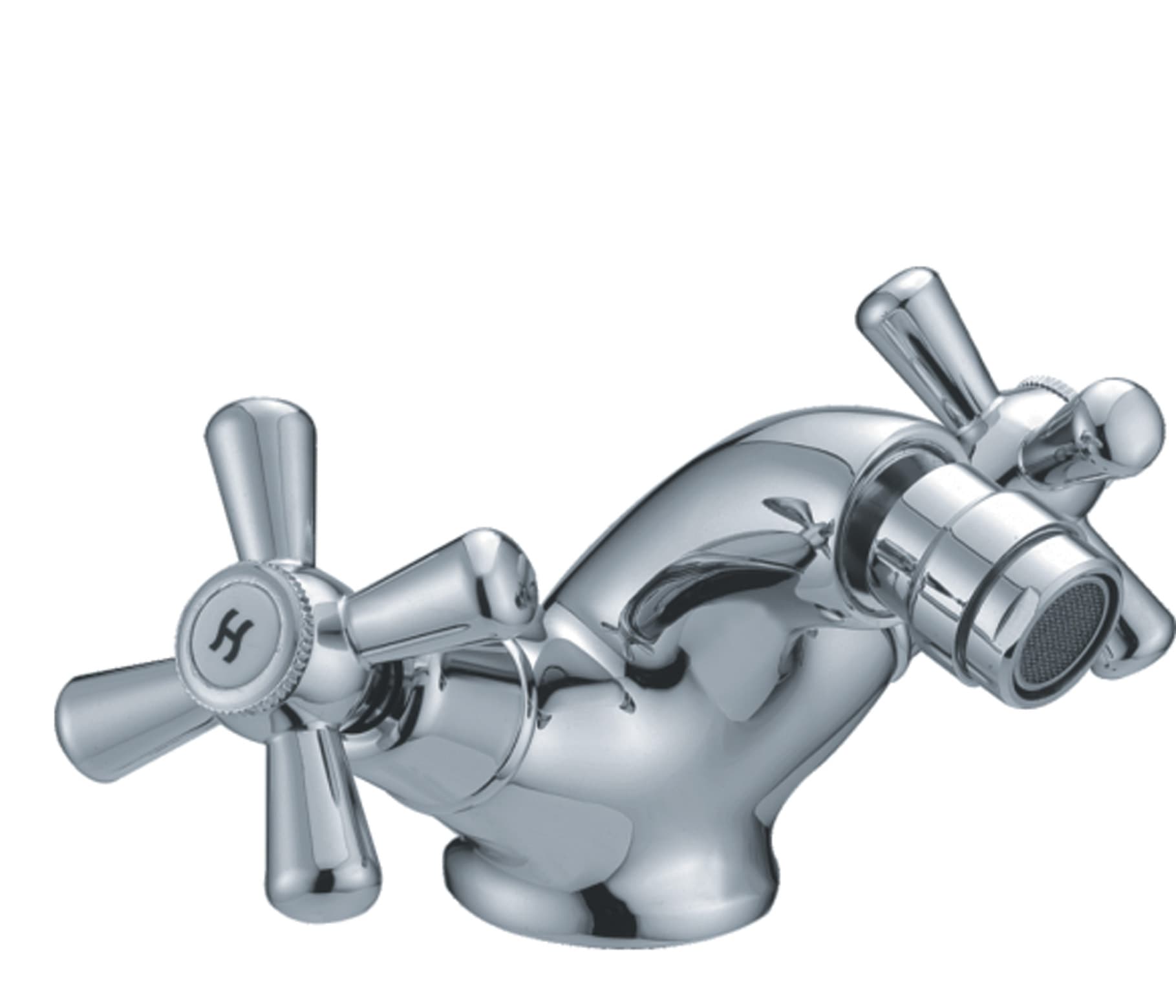 Serie Sofia Mod.a Bidet Croce Cromo Rubinetterie Associate - 2