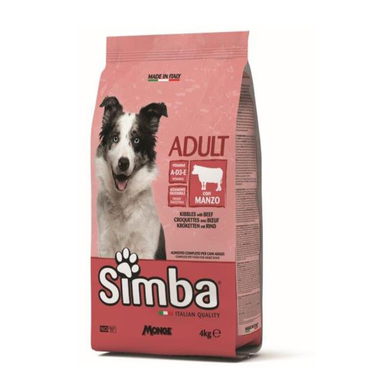 Crocchetta Cane Monge Simba 4 kg Adult Manzo - 2