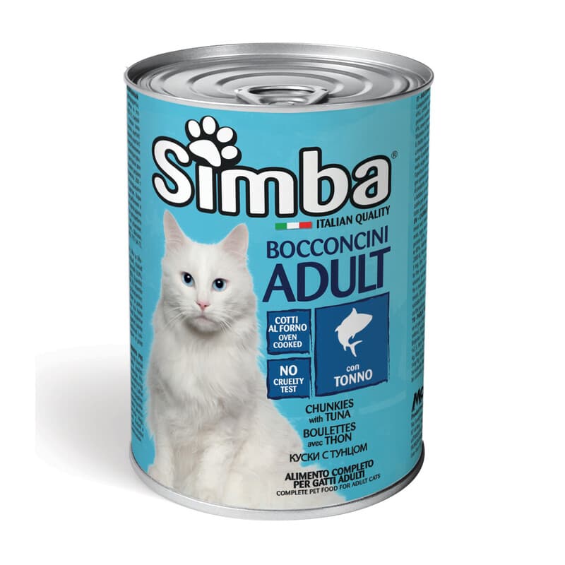Cibo Gatto Monge Simba 415 g Bocconcini Tonno 24 Pezzi - 2