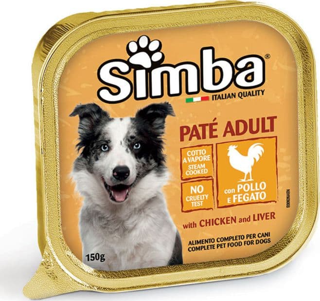 Cibo Cane Monge Simba 150 g Pate Vsc Pollo Fegat 24 Pezzi - 2