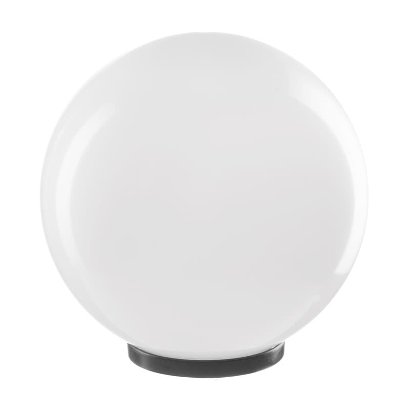 Globo Opale Bianco D 20 cm con Base E27 8 Pezzi - 2