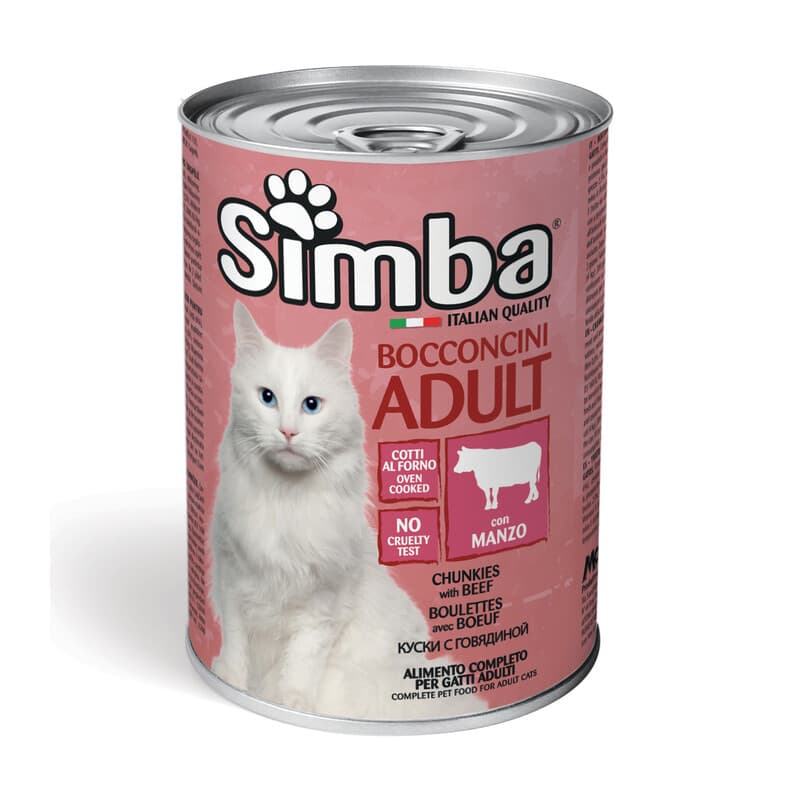 Cibo Gatto Monge Simba 415 g Bocconcini Vitello 24 Pezzi - 2