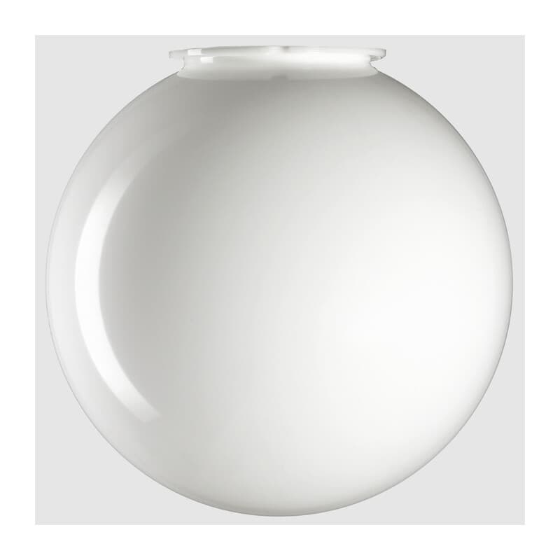 Globo Opale Bianco D 30 cm 2 Pezzi - 2