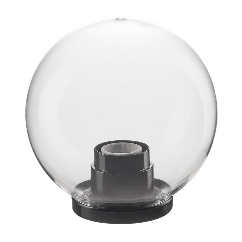 Globo Trasparente D 20 cm con Base E27 8 Pezzi - 2
