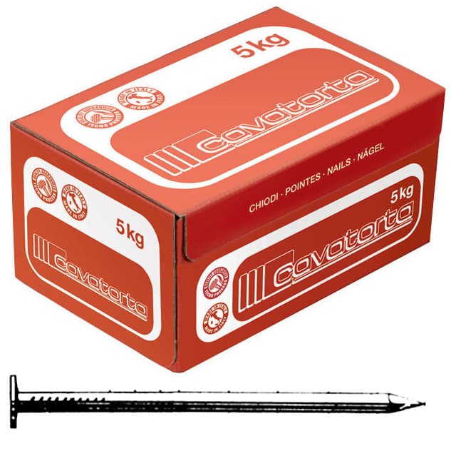 Chiodi Testa Piana 18 x 80 Cavatorta 5,0 kg - 2