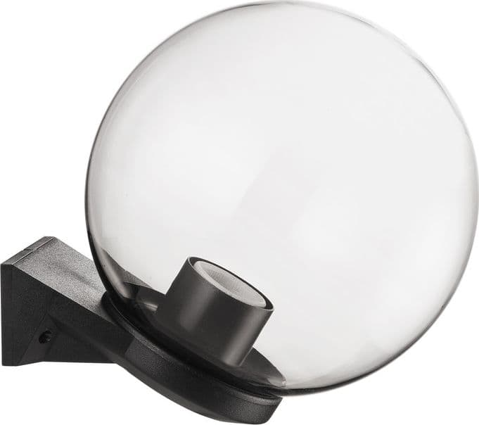 Applique Globo D 25 cm Trasparente 2 Pezzi - 2