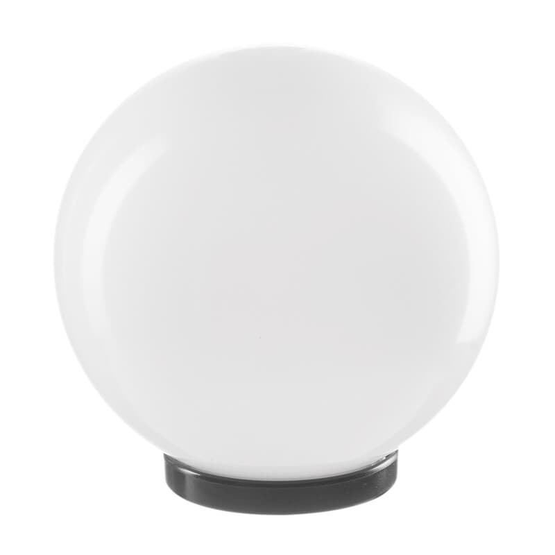 Globo Opale Bianco D 30 cm con Base E27 2 Pezzi - 2