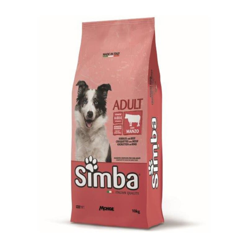 Crocchetta Cane Monge Simba 10 kg Adult Manzo - 2